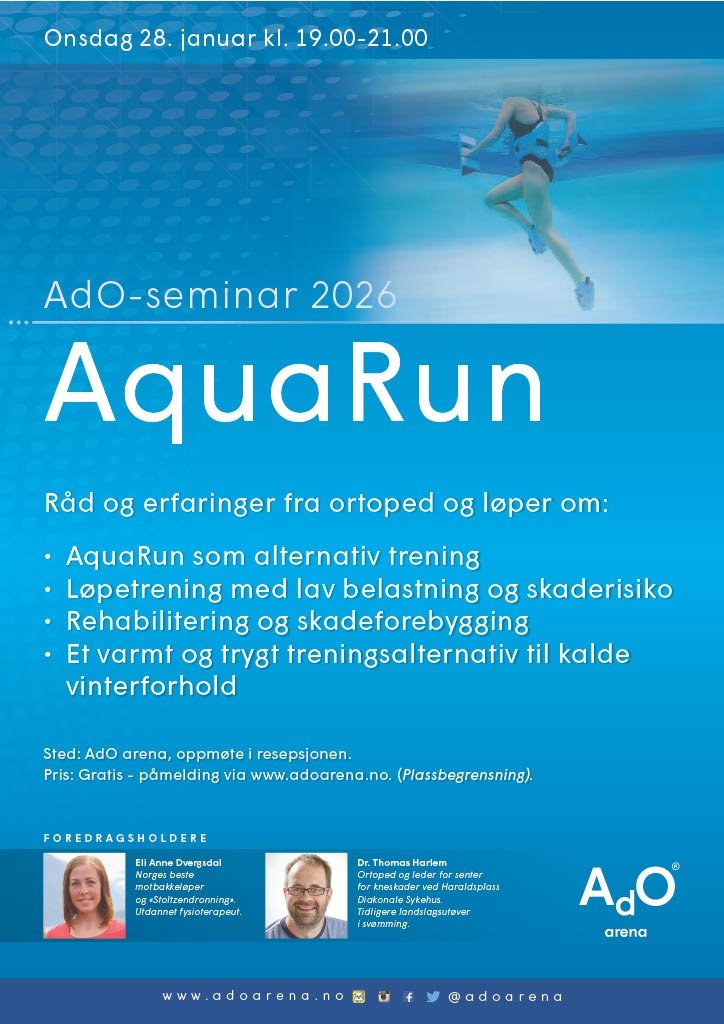 AquaRun seminar 2026