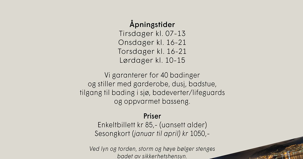 Vinterbading 2024 | Nordnes Sjøbad